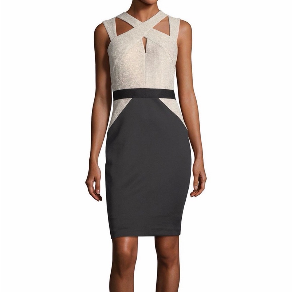 Jax Black and Cream dress size 12